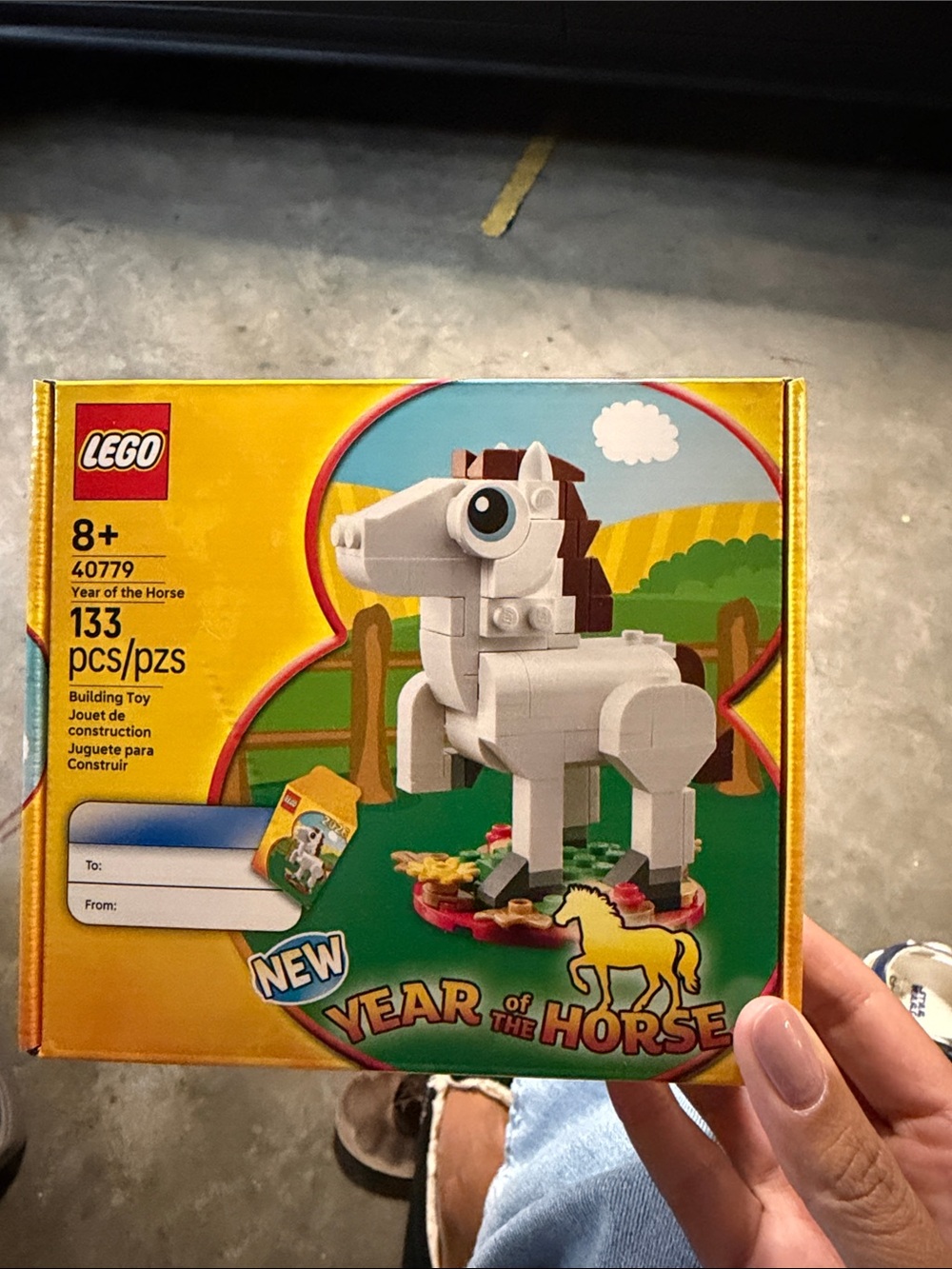 LEGO White & Brown Year of the Horse Building Set